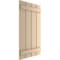 Ekena Millwork Rustic Four Board Spaced Board-n-Batten Smooth Faux Wood Shutters, 23 1/2W x 54H, PR SHUBSS23X54SMPR - alternate 19